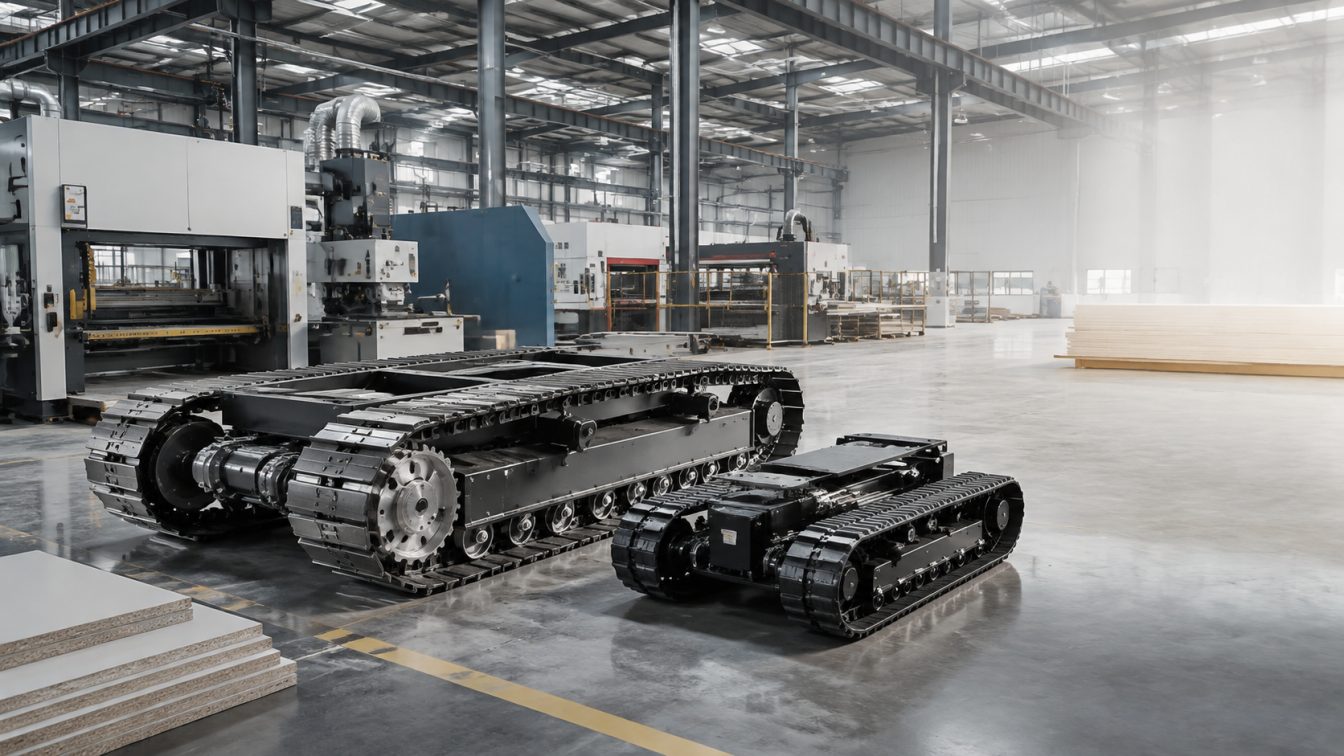 南阳市城乡一体化示范区全工况履带底盘定制
